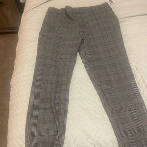 Old Navy Plaid Pull On Pants